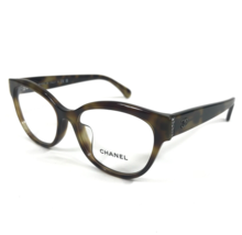 Chanel Eyeglasses Frames 3440-H-A c.1717 Tortoise Dark Pearl Asian Fit 53-16-140 - $277.19