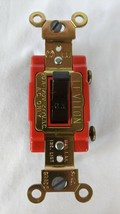 Leviton, Brown, Industrial Toggle, 20A, Single-pole 1121-2B Brown - $148.93 MXN