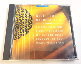 NIGEL NORTH: Baroque Lute BACH VIVALDI WEISS (1992, Linn Records CD) Fre... - £15.04 GBP