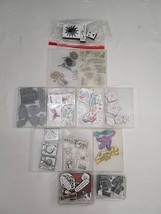 Huge Lot Rubber Stamp Various Brands Sizes Themes Vintage + Modern - £31.48 GBP