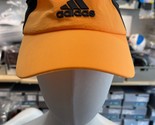 Adidas Climalite Visor Unisex Tennis Cap Sportswear Hat Orange OSFM NWT ... - $33.21