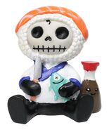 Furrybones Sake Sushi Sashimi Omakase Chef Skeleton Figurine Furry Bones - $22.52 CAD