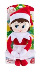 The Elf on the Shelf Christmas Plushee Pal, 17&quot; Girl, Fair Skin, Blue Eyes - £23.55 GBP