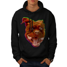 Wellcoda My Bulldog Cute Funny Mens Hoodie, Doggy Casual Hooded Sweatshirt - £25.73 GBP+