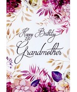 Happy Birthday Grandmother - Birthday Greeting Card - 01956 - $2.79