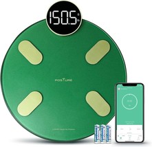 Body Weight Scale, Posture Digital Bathroom Scale With Large Led Display,, Green - £31.15 GBP