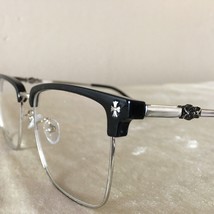 Glasses Clear Acrylic Chrome Titanium mm6 Heart/Cross Dutch Designer Viper M Von - £21.61 GBP+