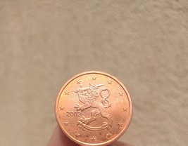 5 Euro Cent 2002 UNCIRCULATED - $100.00
