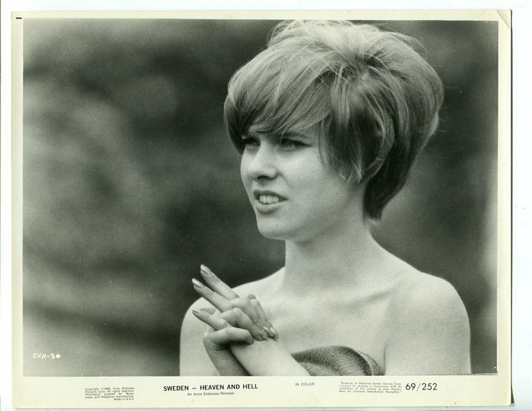 Primary image for SWEDEN-HEAVEN AND HELL-1969-8 X 10-STILL- DOCUMENTARY-SPICY-TOWEL CLAD WOMAN-fn
