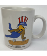 Vintage 1984 Summer L.A. Olympics-Gymnastics-Sam the Eagle Coffee Mug, b... - $22.99 CAD