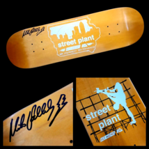 Mike Vallely Signed Street Plant Des Moines Iowa Autograph Skateboard Deck - £101.78 GBP