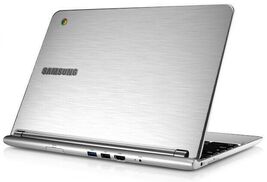 LidStyles Metallic Laptop Skin Protector Decal Samsung Chromebook XE550C22 image 2