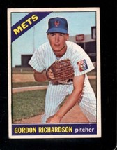 1966 Topps #51 Gordon Richardson Vg+ (Rc) Mets Uer Nicely Centered *X64375 - £1.82 GBP