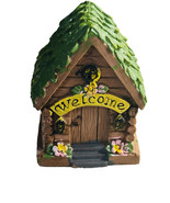 Fairy Garden Forest Figurines Mini House Welcome Cottage House Cottage 4” - €13,58 EUR
