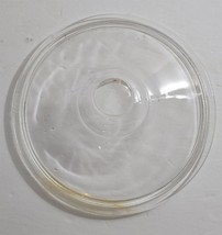 Vintage Clear Glass 406 7 1/4&quot; Round Candy Jar Replacement Lid #9 - £14.79 GBP