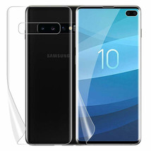 Samsung Galaxy S10 S10e S10 Plus HD Soft Full Cover Front Back Screen Protector  - $4.99
