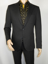 Men's MONO Turkey Casual Dress Jacket Patch Pockets Thick Cotton 1557-01 Black image 5