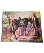 Green River Whiskey Advertising Tin Sign &quot;SHE WAS BRED IN OLD KENTUCKY,&quot; - $2,109.92 MXN