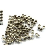 Round Smooth Nailheads 1.5mm  BRANDY GOLD  Hot fix   2 Gross  288 Pieces - £4.62 GBP