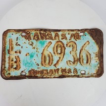 Vintage 1970 Kansas Plate Midway USA LB6936 For Crafting - €9,55 EUR
