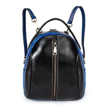 Retro Genuine Leather Women Backpacks For Woman Cowhide Travel School Ba... - £97.89 GBP