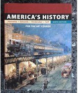 America&#39;s History, AP course, 9th Edition by Henretta, Edwards, Hinderak... - $58.99 CAD