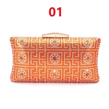 Nigeria bag dinner bag birthday bag wedding bag Africa clutch bag clutch crystal - £78.58 GBP