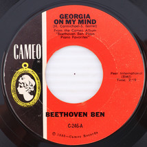 Beethoven Ben – Georgia On My Mind /1963 Gang That Sand Heart 45rpm Reco... - £14.02 GBP