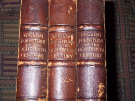 Rare: 1911 English Furniture Of The Eighteenth Century H. Cescinsky 3 Volumes - £214.08 GBP