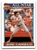 1991 Topps #390 Jose Canseco - $1.67