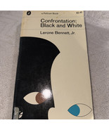 Confrontation Black and White Lerone Bennett Jr 1966 Paperback Racial Co... - €11,96 EUR