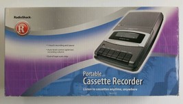 Radio Shack CTR-111 Portable Cassette Recorder 14-1117 AC Power &amp; Battery in Box - £56.73 GBP