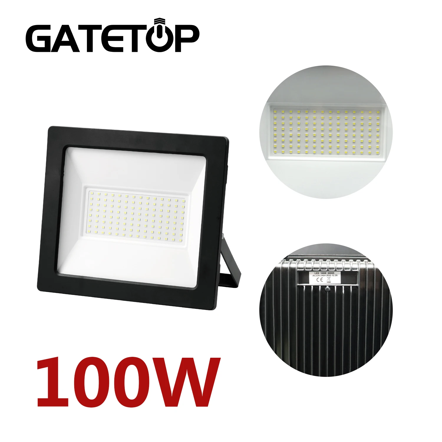 100W Floodlight Super Bright! IP65 Dust-proof Waterproof Outdoor LED Light 220-2 - $268.00