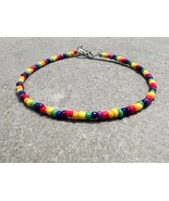Rainbow Seed Bead Bracelet, Pride Bracelet, Colorful Bracelet, Simple Br... - $22.83 CAD