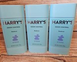 3x  Harry&#39;s Odor Control Deodorant ~ Stone ~ 2.5 oz Each - $23.23
