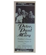 2 Peter Paul and Mary Poster Concert &amp; - $247.94 CAD