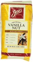 Jose&#39;s Whole Bean Coffee Vanilla Nut 3 Lbs - $34.29
