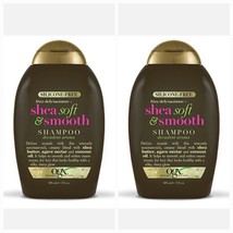 Ogx Shampoo Shea Soft &amp; Smooth Frizz Defy 13 Ounce lot x 2 - $1,839.74 MXN