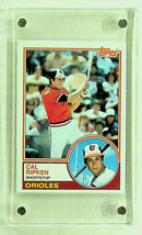 1983 Topps Cal Ripken #163 Baseball Card - in Screw Down Holder - $18.52
