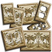 Exotic Florida Palm Trees Dunes Light Switch Outlet Wall Cover Plates Home Decor - £9.37 GBP+