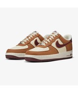 Nike Air Force 1 &#39;07 LV8 Light British Tan/Burgundy Crush FQ8713-200 - $199.68 CAD