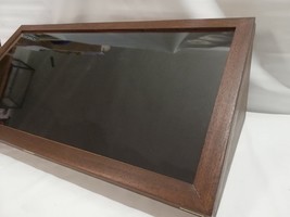 Glass display case for collectibles handmade coins knives medals - £186.97 GBP