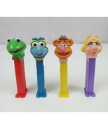 Lot of 4 Vintage Muppet Pez Dispensers Mss Piggy, Kermit, Gonzo, &amp; Fozzy... - $16.26 CAD