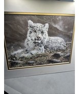 Spiritual Heir -Snow Leopard By Charles Frace Vintsge Limited Signed COA - $143.51 CAD