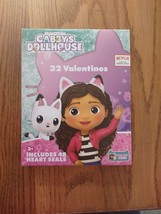 Gabby&#39;s Dollhouse 32 Valentine&#39;s Includes 48 Heart Seals - £11.21 GBP