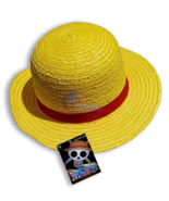 One Piece Luffy Cosplay Straw Sun Hat Anime Licensed NEW - £14.05 GBP