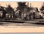 Milburn Residence Buffalo New York NY UNP Unused UDB Postcard O20 - $3.91