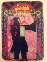 Janis Joplin Metal Switch Plate Rock&amp;Roll - £7.30 GBP