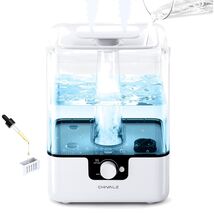 Quiet 6L Humidifier with 360° Nozzle &amp; Nightlight - Ultimate Comfort for... - $83.11