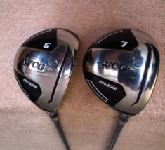 TZ GOLF - Warrior Custom Golf Pro Edge 21* 5 &amp; 24* 7 Woods SET Graphite ... - $55.75